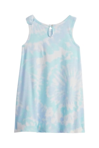Jurk - Tie and Dye - Hemelsblauw