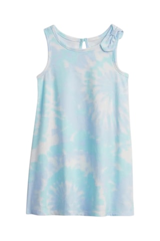 Jurk - Tie and Dye - Hemelsblauw