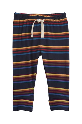 Biologisch Katoenen Broek - Blauw en Geel