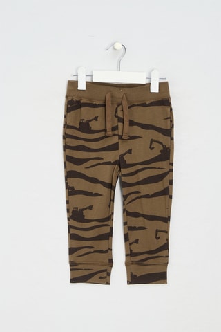 Jogging en coton biologique - Marron