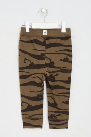 Jogging en coton biologique - Marron