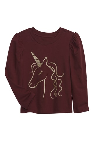 T-shirt en coton biologique - Bordeaux