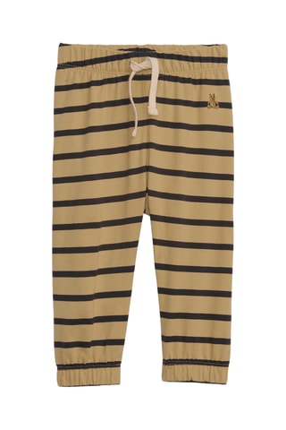Biologisch Katoenen Broek - Beige en Zwart