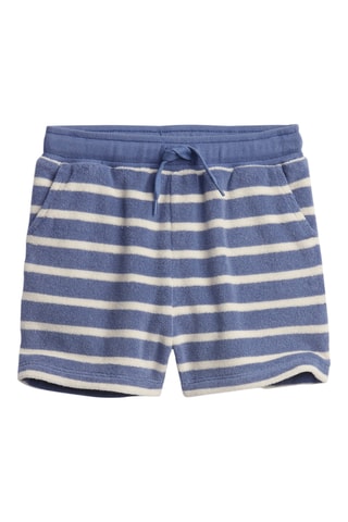 Zachte short. - Marineblauw