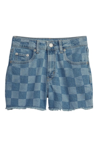 Spijkershort - Blauw