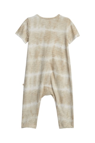 Jumpsuit met Tie and Dye Effect - Beige