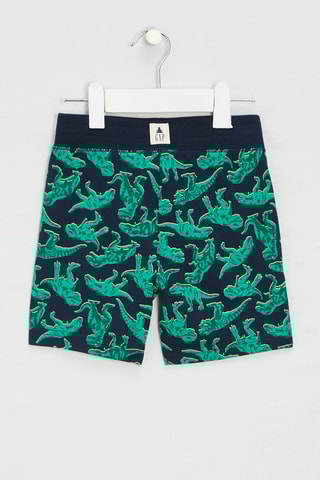 Short en coton biologique - Bleu marine