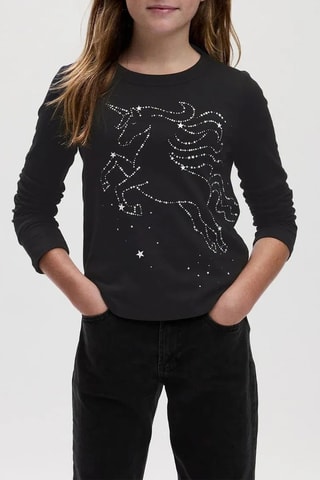 T-shirt en coton biologique - Noir