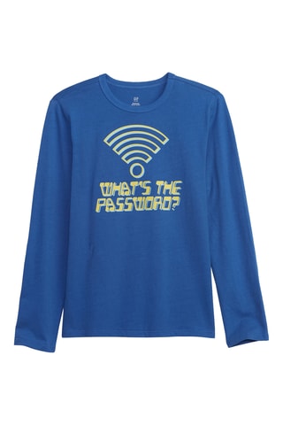 T-shirt - Indigoblauw