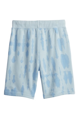 Short tie and dye - Bleu