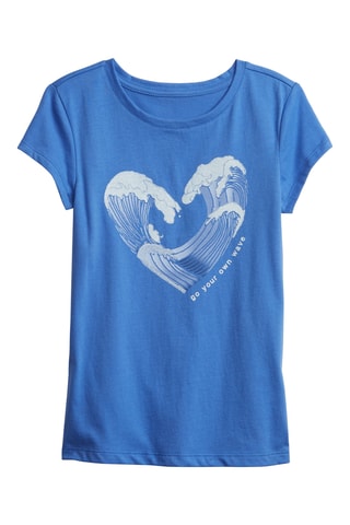 T-shirt - Hemelsblauw