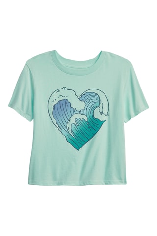 T-shirt en coton biologique - Vert