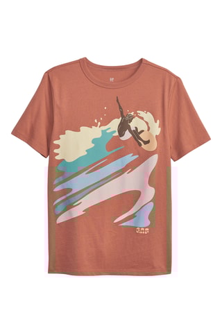 T-shirt - Zalmkleurig