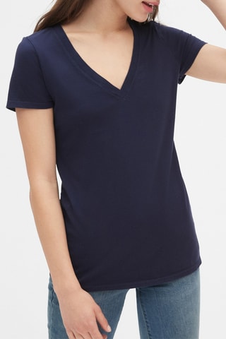 T-shirt - Marineblauw