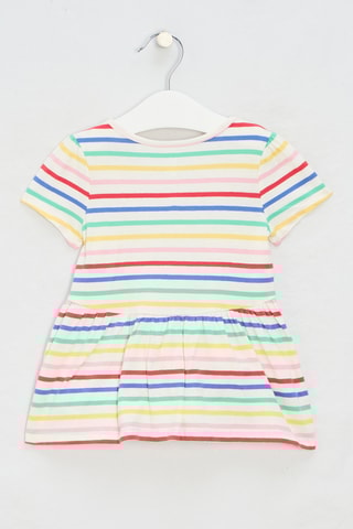 Blouse - Blanc et rose