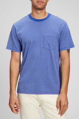 Biologisch Katoenen T-shirt - Felblauw