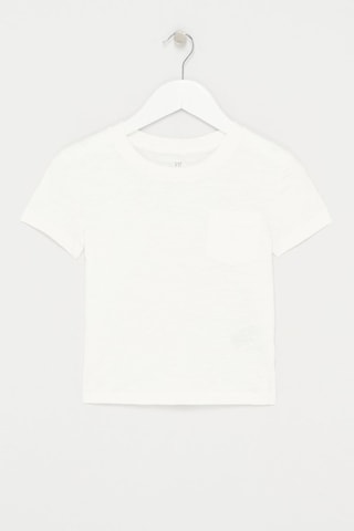 T-shirt en coton biologique Blanc