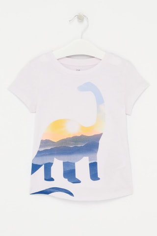 T-shirt en coton biologique Blanc