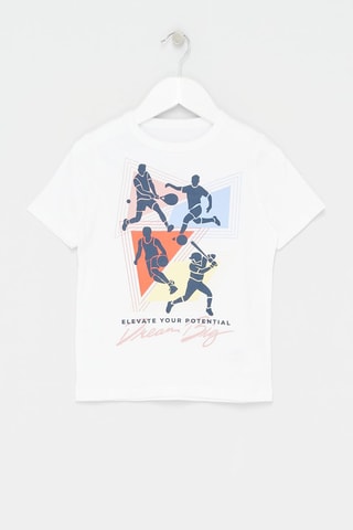 T-shirt en coton biologique - Blanc