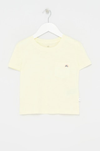 T-shirt en coton biologique - Jaune