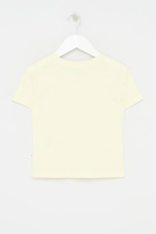 T-shirt en coton biologique - Jaune