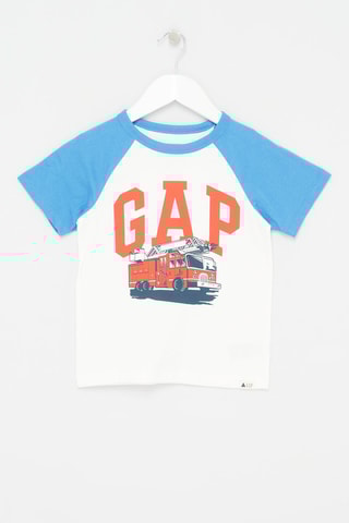 T-shirt en coton biologique Blanc