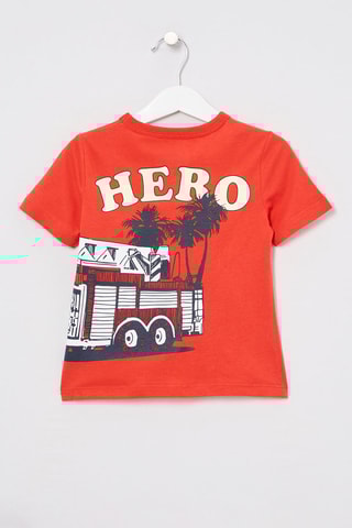 T-shirt - 
Rouge