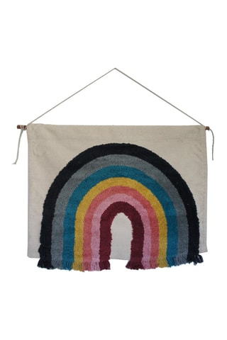 Tapis mural Kakemono - Beige et jaune