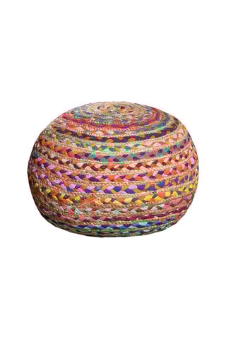 Pouf - Multicolore - 40 x 30 cm
