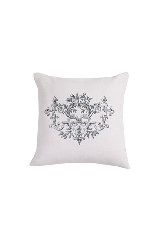 Coussin Salamandre - Blanc - 45 x 45 cm