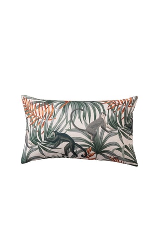 Coussin Ouran - Vert et blanc - 30 x 50 cm