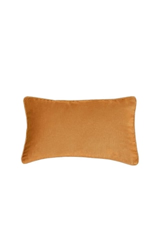 Coussin en coton recyclé - Miel - 30 x 50 cm