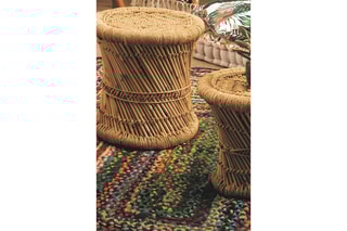2 tabourets - Naturel