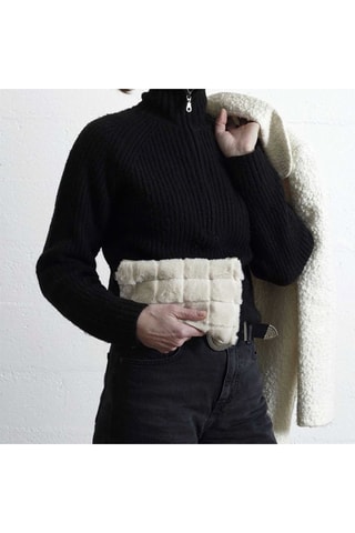Pochette Fluffy - Beige