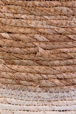 Pouf Blue Lagoon - Beige et écru