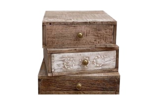 Commode 3 tiroirs Lili - Naturel