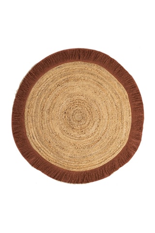 Tapis - Terracotta et beige