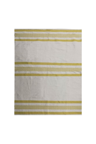 Tapis - Blanc et doré