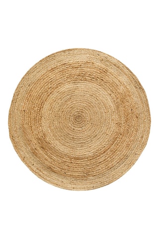 Tapis en jute - Naturel et doré