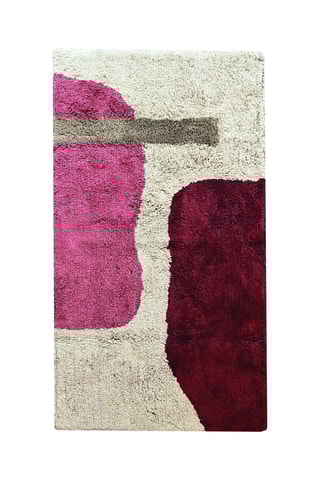 Tapis - Ecru et vieux rose