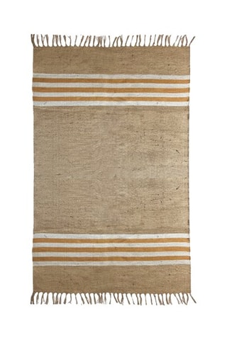 Tapis - Naturel et jaune