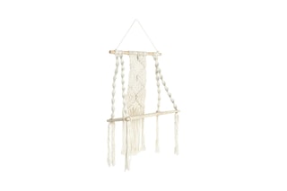 Etagère murale Boho - 30 x 50 x 15 cm - Beige