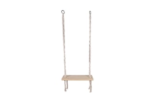 Balançoire macramé - Blanc