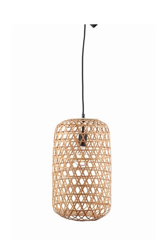 Suspension en bambou Cross - Naturel