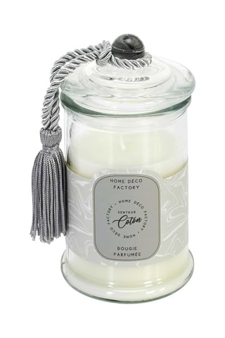 Bougie parfumée - Coton ou figue - Modèle aléatoire