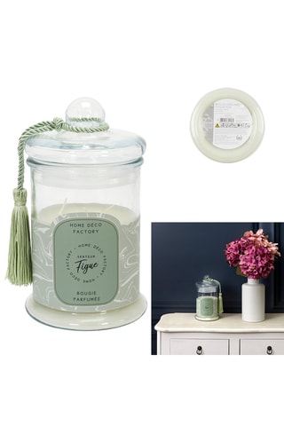 Bougie parfumée bonbonnière - Figue