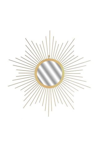Miroir soleil - 66 cm - Doré