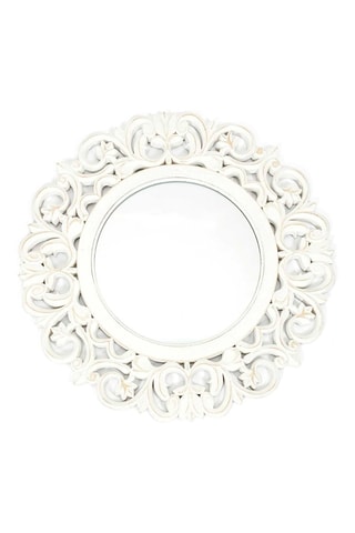 Miroir - 60 cm - Blanc