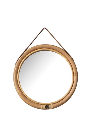 Miroir en rotin Bolivia - 32 cm - Naturel