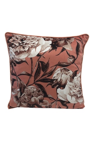 Coussin Fleur - Rose et blanc - 45 x 45 cm